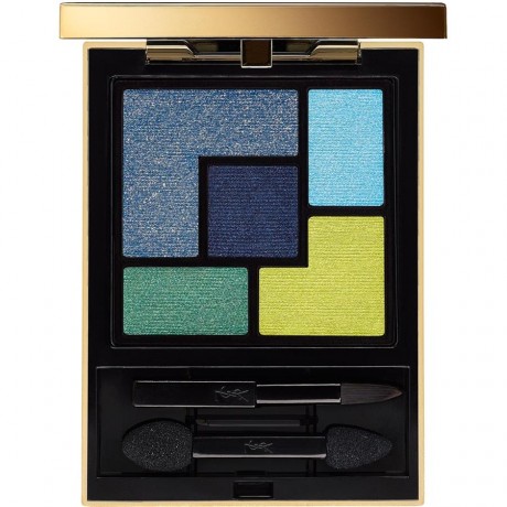 Yves Saint Laurent (Ив Сен Лоран) Augen 5 Color Couture Palette Тени для век, палетка, Nr. 10 Lumiere Majorelle / 5 g
