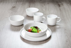 Ritzenhoff &amp; Breker Ritzenhoff &amp; Breker Kombiservice 16-tlg. Finja weiss/grau Комбинированный сервиз Ritzenhoff &amp;amp; Breker, 16 предметов. Финья