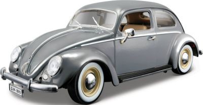 Bburago Modellauto Volkswagen Kafer-Beetle 1955 (Massstab 1:18) Модель автомобиля Volkswagen Beetle 1955 года (масштаб 1:18)