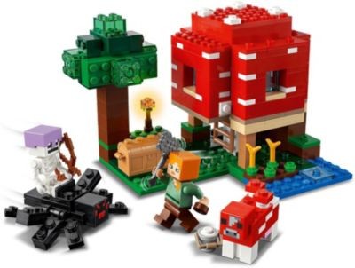 LEGO LEGO Minecraft 21179 Das Pilzhaus LEGO Minecraft 21179 Дом-гриб