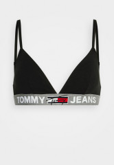 Tommy Hilfiger BRALETTE UNLINED Triangle bra black БЮСТГАЛЬТЕР БЕЗ ПОДКЛАДКИ Бюстгальтер с треугольными чашечками черный