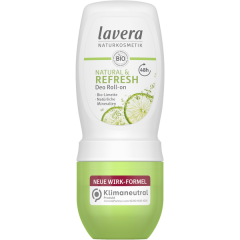 lavera Deo Roll-on Natural &amp; Refresh, Лавера Шариковый дезодорант с органическим лимоном и минералами, 50 мл