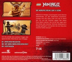 LEGO CD LEGO Ninjago - Masters of Spinjitzu 34 CD LEGO Ninjago - Мастера Кружитцу 34