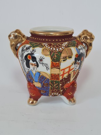 Японский фарфоровый сервиз для чайной церемонии,обильная позолота и Япония, 1960гг.