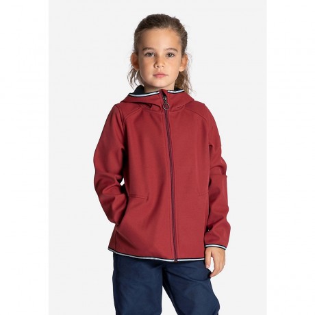 elkline Softshell Jacke Smoothie mit Kapuze reflektierendes Badge fur Kinder Куртка Softshell Smoothie со светоотражающим значком на капюшоне для детей