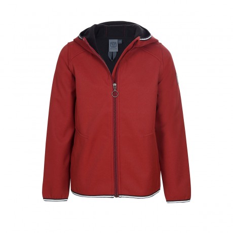 elkline Softshell Jacke Smoothie mit Kapuze reflektierendes Badge fur Kinder Куртка Softshell Smoothie со светоотражающим значком на капюшоне для детей