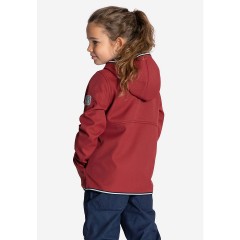 elkline Softshell Jacke Smoothie mit Kapuze reflektierendes Badge fur Kinder Куртка Softshell Smoothie со светоотражающим значком на капюшоне для детей