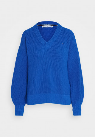 Tommy Hilfiger SWEATER  Jumper electric blue СВИТЕРА Джемперы синий электрик