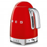SMEG SMEG Wasserkocher SMEG Wasserkocher mit Temperatureinstellung 50-100°C Edelstahl Kocher, 2400,00 W, 360°Basis elektrischer Wasser Kocher mit Temperatureinstellung Metall  Чайник SMEG Чайник SMEG с регулировкой температуры 50-100°C Плита из нержавеюще