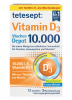 tetesept Vitamin D3 10.000 I.E. Wochendepot 12 tabletten, Витамин D3 10000 единиц, еженедельное депо (1 таблетка в неделю), 12 таблеток (на 3 месяца)