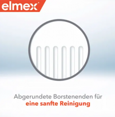 elmex Zahnburste Kinder Junior 6-12 Jahren (Doppelpack), 2 St, Детская мягкая зубная щетка для 6-12 лет, 2 штуки