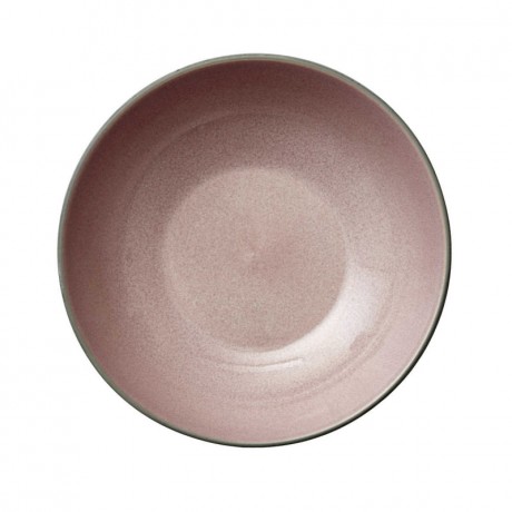 Bitz Bitz Gastro grey / light pink Pastaschale d: 20 cm / h: 6 cm Миска для пасты Bitz Gastro серая/светло-розовая д: 20 см / в: 6 см