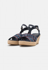 Tommy Hilfiger LOW WEDGE  Espadrilles desert sky НИЗКАЯ КЛЕТКА Эспадрильи небо пустыни