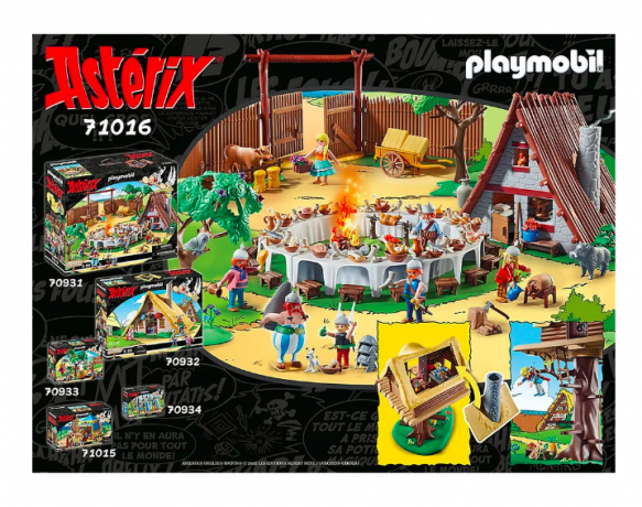 PLAYMOBIL 71016 Asterix: Трубадикс с домиком на дереве