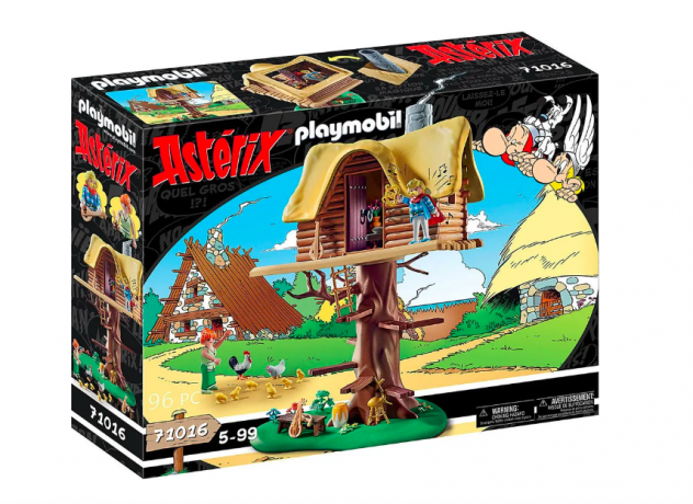 PLAYMOBIL 71016 Asterix: Трубадикс с домиком на дереве