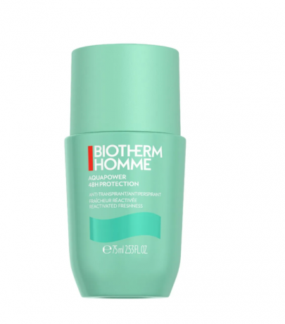 Biotherm Homme Aquapower 48H Deo Roll-On  Освежающий роликовый дезодорант Aquapower