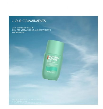 Biotherm Homme Aquapower 48H Deo Roll-On  Освежающий роликовый дезодорант Aquapower