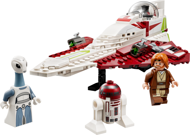 Lego Obi-Wan Kenobis Jedi Starfighter Звездный истребитель джедаев Оби-Вана Кеноби