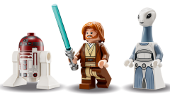 Lego Obi-Wan Kenobis Jedi Starfighter Звездный истребитель джедаев Оби-Вана Кеноби