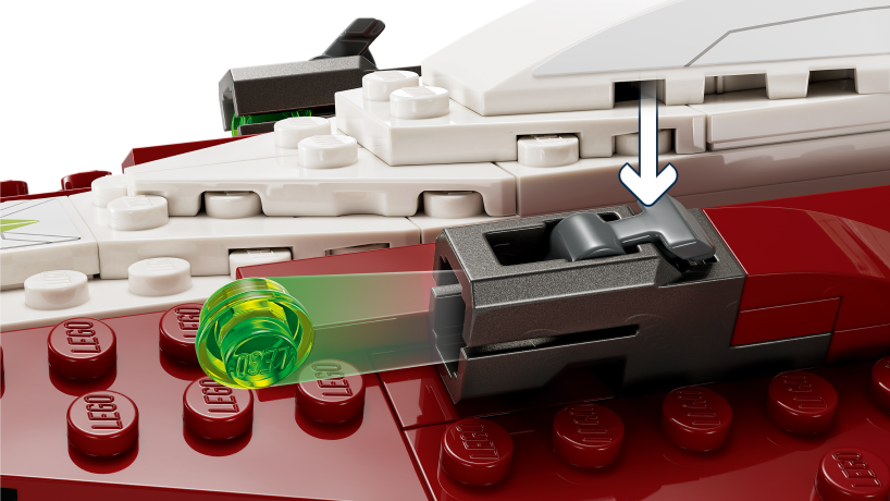 Lego Obi-Wan Kenobis Jedi Starfighter Звездный истребитель джедаев Оби-Вана Кеноби