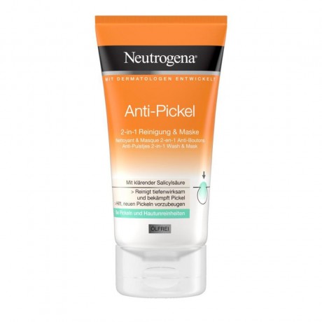 Neutrogena Reinigung & Maske quot;Anti-Pickel 2in1quot;  Очищение &quot;Против прыщей 2в1&quot;