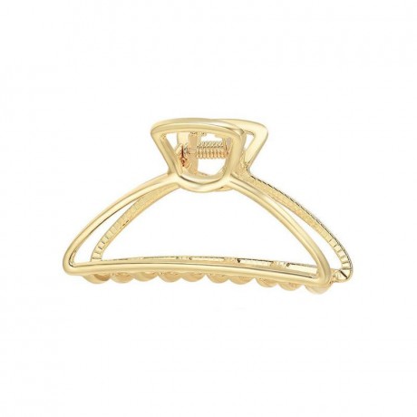 SOHO Tori Barette Small Metall Haarklemmer Gold Маленькая металлическая заколка для волос Tori Barette