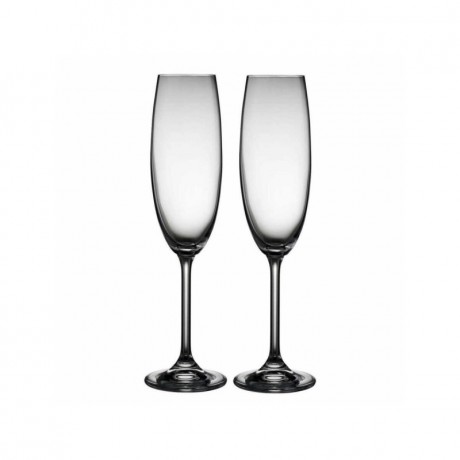 Bitz Bitz Trinkglaser clear Champagnerglas 0,22 L Set 2-tlg. Бокалы для питья Bitz прозрачные для шампанского 0,22 л набор из 2 шт.