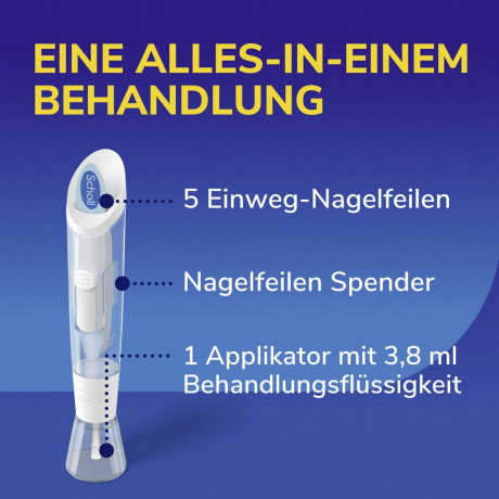 SCHOLL 2in1 Stift bei Nagelpilz, 3,8 ml, Шолль Средство от грибка ногтей 2в1, лечение и маскировка, 3,8 мл