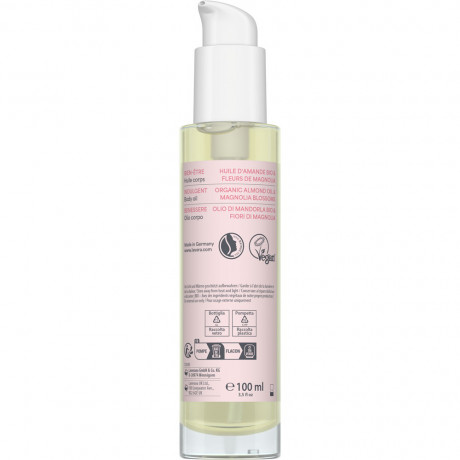 LAVERA Verwohnendes Korperol, 100 ml, Лавера Масло для тела питательное для мягкости сухой кожи, био-миндальное масло, 100 мл