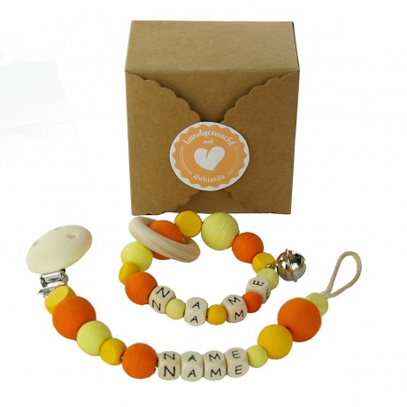 dubistda Greifling personalisiert Formenmix Игрушка-клатч персонализированная смесь форм