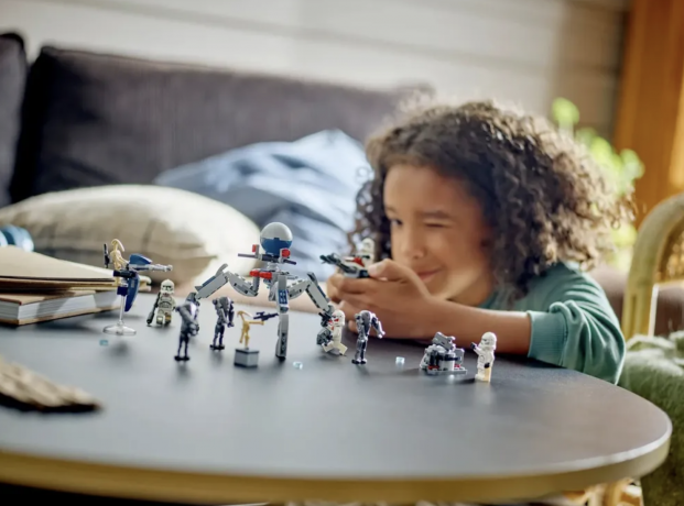 LEGO STAR WARS 75372 Боевой набор солдат-клонов и боевых дроидов