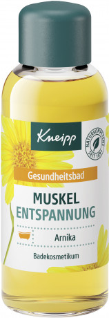Kneipp Gesundheitsbad Muskel Entspannung, 100 ml, Kneipp оздоровительная добавка для ванны Muskel Entspannung с арникой и эфирными маслами, 100 мл
