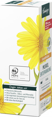 Kneipp Gesundheitsbad Muskel Entspannung, 100 ml, Kneipp оздоровительная добавка для ванны Muskel Entspannung с арникой и эфирными маслами, 100 мл