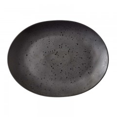 Bitz Bitz Gastro black Grillteller oval 30x22,5 cm Тарелка для гриля Bitz Gastro овальная черная 30x22,5 см