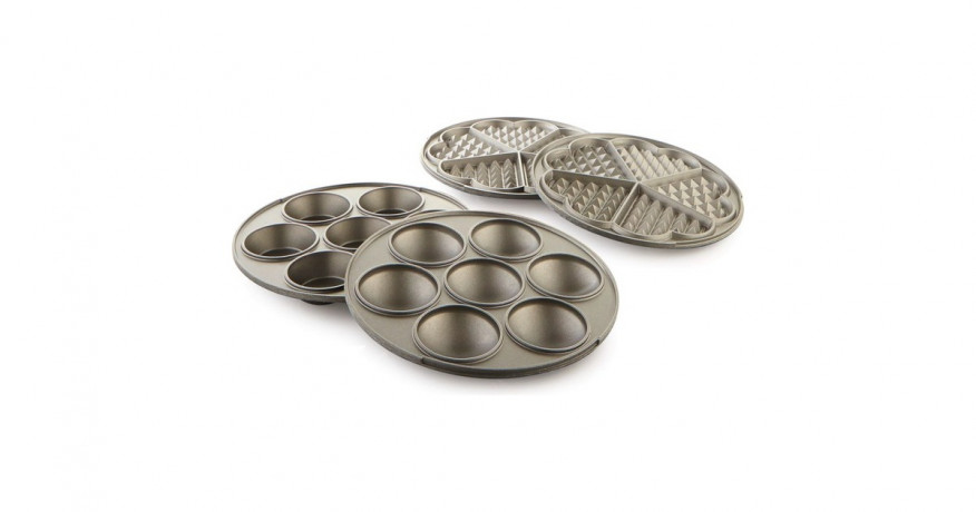 gorenje gorenje Waffeleisen WCM702 PW pink/weiss, 700 Watt pink/weiss Вафельница Gorenje WCM702 PW розовая/белая, 700 Вт