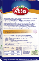 Abtei Vitamin B12 500 + Folsaeure Mini-Tabletten 30 Mini-Tabletten (10,3 g), Abtei Мини-таблетки витамина B12 500 мкг с фолиевой кислотой для энергетического обмена и уменьшения утомляемости, 30 мини-таблеток (10,3 г)