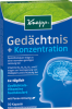 Kneipp Gedaechtnis Konzentration Kapseln, 30 Stueck, Kneipp капсулы «Память и концентрация» с женьшенем и витаминами, 30 шт.
