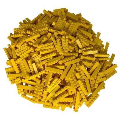 LEGO LEGO 1x6 Steine Gelb - 100 Stuck - Yellow bricks 3009 LEGO 1x6 кирпичи желтые - 100 штук - Желтые кирпичи 3009