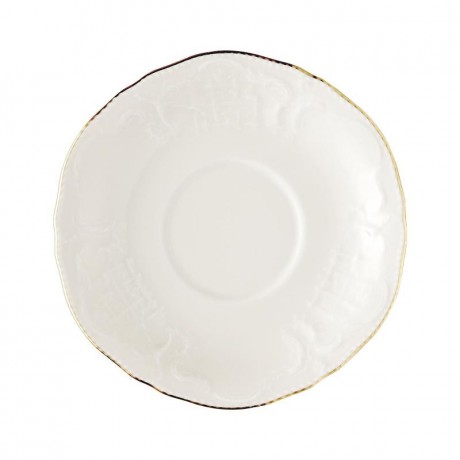 Rosenthal Rosenthal Sanssouci Elfenbein Gold Suppen-Untertasse 17,5 cm Блюдце для супа Rosenthal Sanssouci Ivory Gold 17,5 см