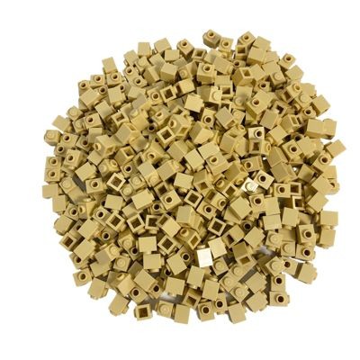 LEGO LEGO 1x1 Konverter Steine Beige - 1000 Stuck - Tan bricks 87087 LEGO 1x1 Converter Bricks Beige — 1000 штук — светло-коричневые кубики 87087