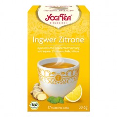 Yogi Tea Bio Ingwer Zitrone Tee Имбирный Чай с лимоном со специями 30,6 г