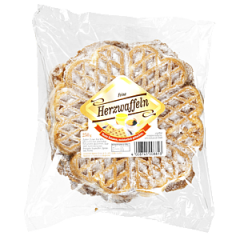 Glocken Bäckerei  Вафли в форме сердца250г