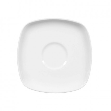 Seltmann Weiden Seltmann Weiden Lido Weiss Teeuntertasse eckig 13 cm Seltmann Weiden Lido Weiss Блюдце для чая квадратное 13 см