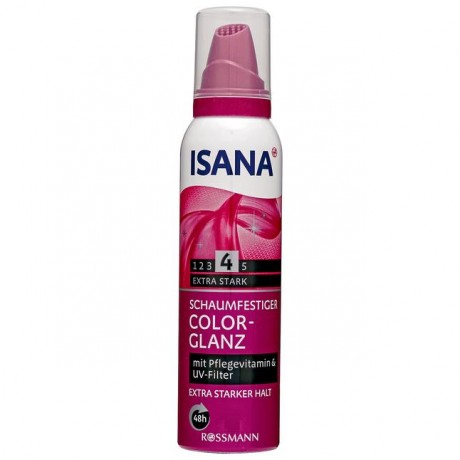 ISANA Schaumfestiger Мусс для волос Colorglanz 150 г