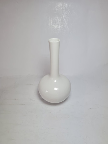 Heinrich Bavaria Белая фарфоровая ваза-кувшин для цветов, 16см x 8см, Германия, 1960-70гг.