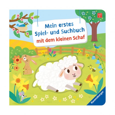 Ravensburger Mein erstes Spiel- und Suchbuch mit dem kleinen Schaf Моя первая игра и книга-поиск с овечкой