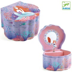 DJECO DJ06083 Musik Schmuckkastchen: Verzauberte Meerjungfrau DJ06083 Музыкальная шкатулка: Зачарованная русалка