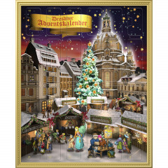 Elbflorenz Dresdner Stollenkonfekt Adventskalender 2026, Адвент-календарь 2026 с дрезденским штоллен-конфектом четырёх видов, 480 г