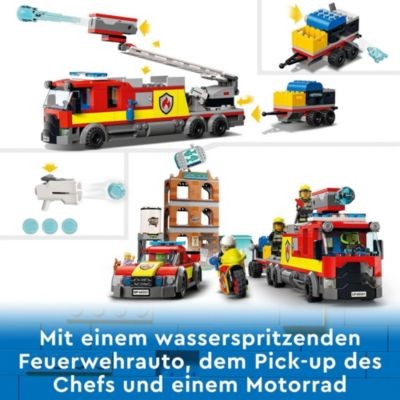 LEGO LEGO City 60321 Feuerwehreinsatz mit Loschtruppe LEGO City 60321 Пожарная команда с пожарным отрядом