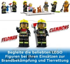 LEGO LEGO City 60321 Feuerwehreinsatz mit Loschtruppe LEGO City 60321 Пожарная команда с пожарным отрядом